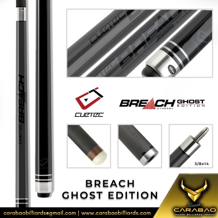 Cuetec Breach Break Cue - Ghost Edition