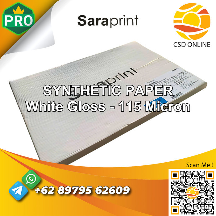 

TECHNOVA LMO 115 Micron Kertas Synthetic Print Laser Cetak A3+
