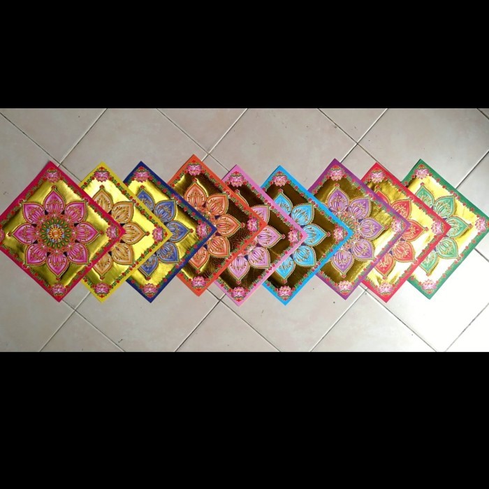 

kertas semabhyang 9 warna teratai crystal