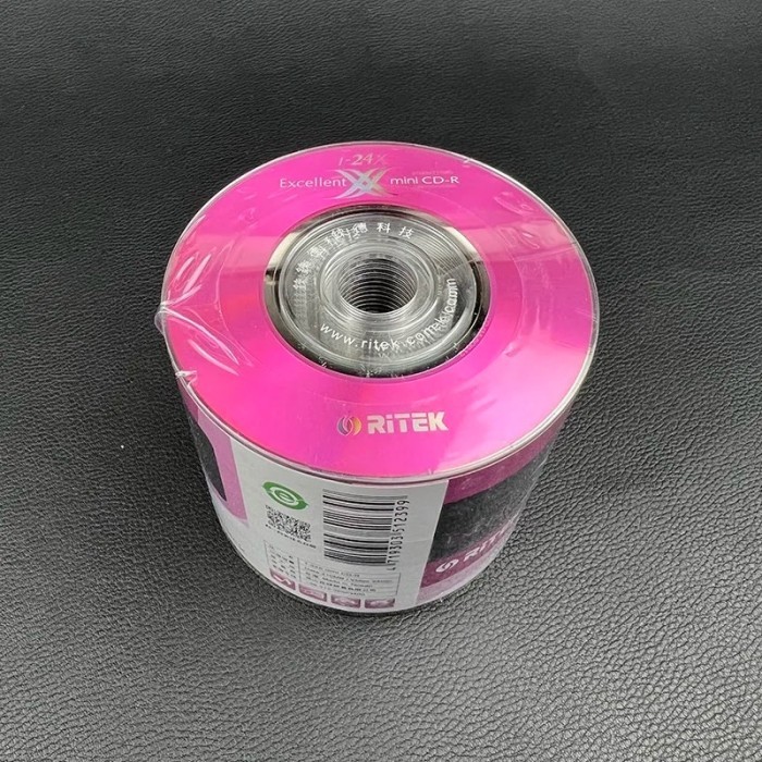 

Whole50 Discs 210Mb 8Cm 24X Grade A Mini Blank Pink Printed