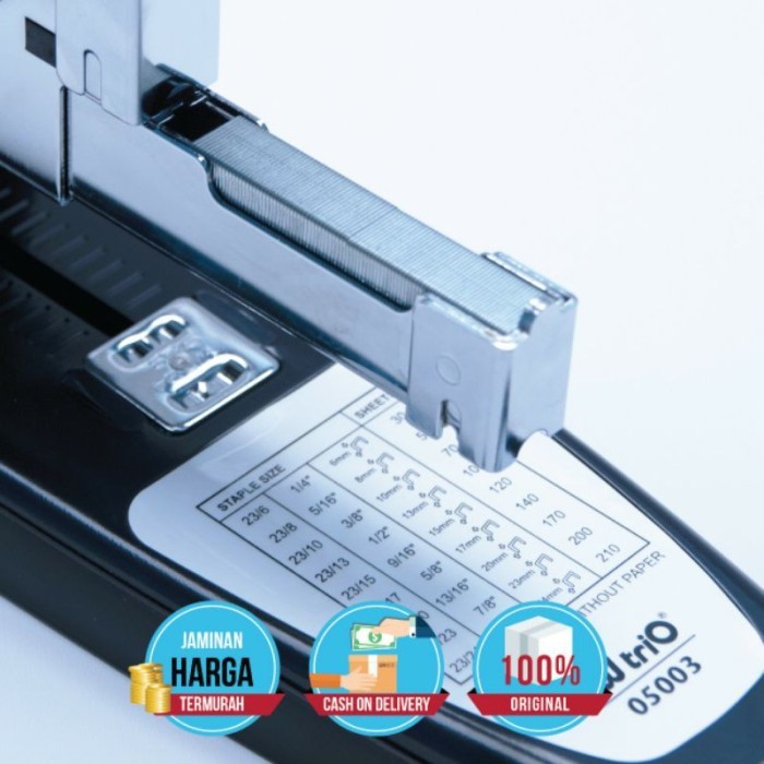 

EFFORTLESS STAPLER Made in Taiwan KW-TRIO 5001, 150 halaman