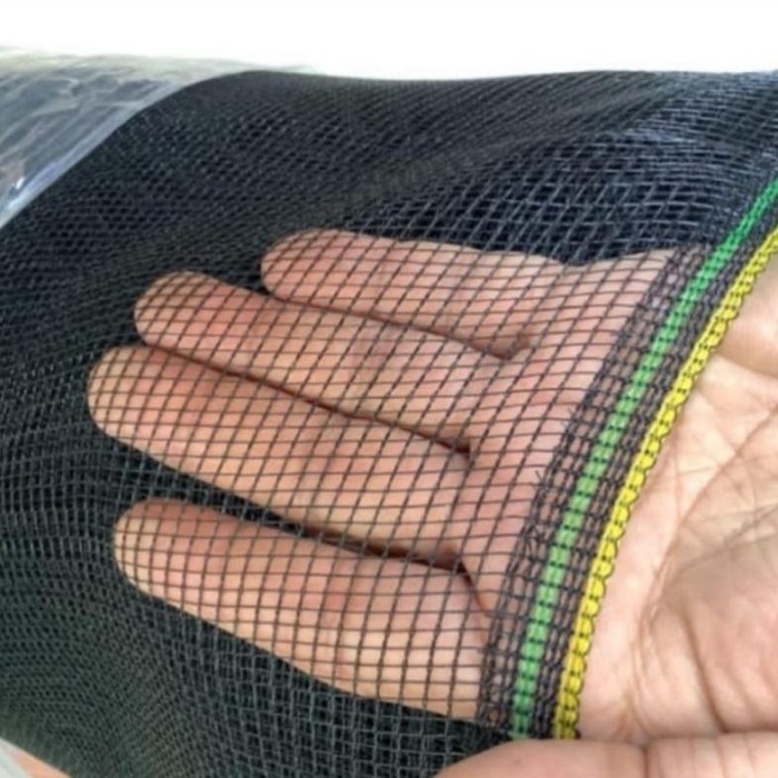 Waring Hitam/Jaring Waring/Jaring Ikan/1 Rol 25 Meter