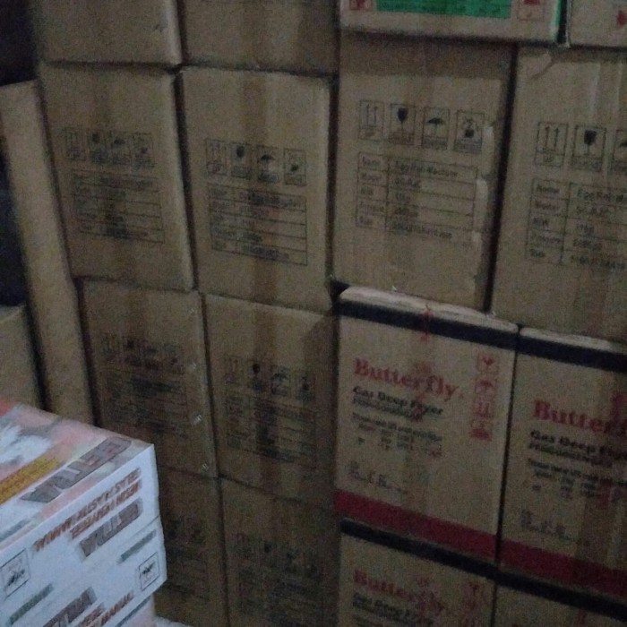 Deep Fryer gas butterfly / penggorengan kentang