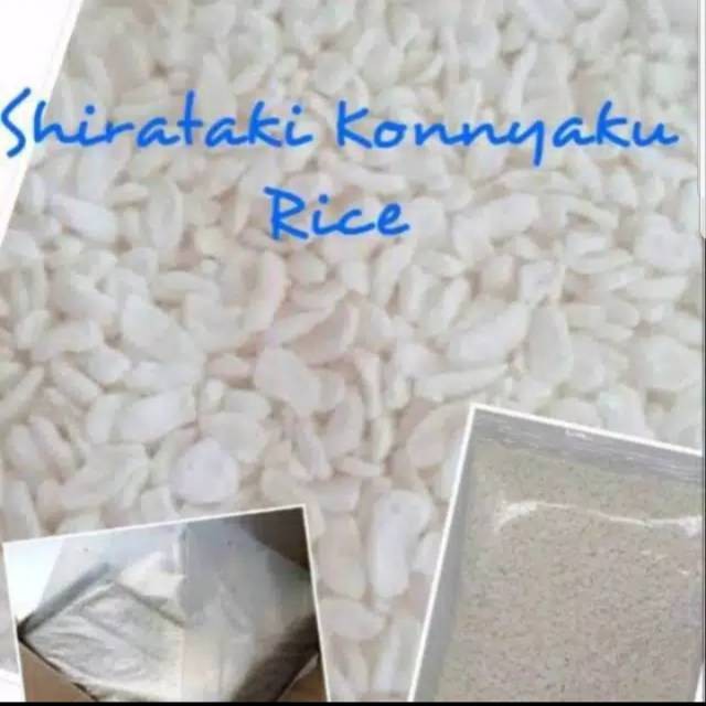 

Beras Shirataki 500gr Konnyaku Rice Low Carbs, Rendah Kalori R8E86