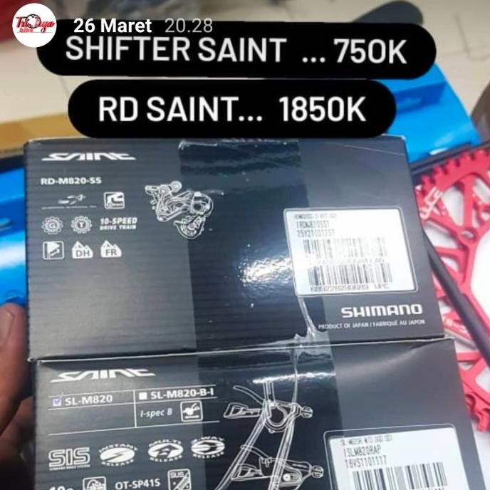 RD shifter M820 Saint not zee