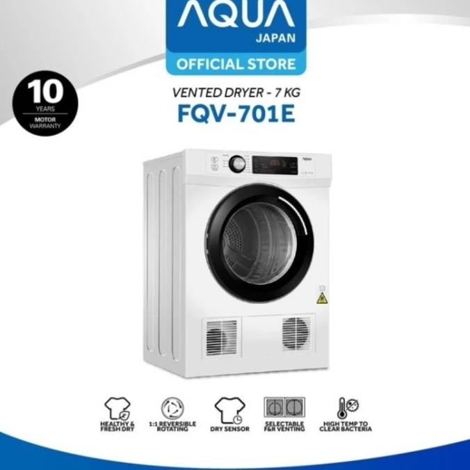 Dryer Aqua Fqv-701E Pengering Pakaian