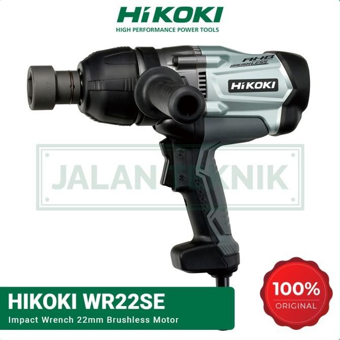 Pembuka Baut Impact Wrench Reversible Hikoki 22Mm Wr22Se Berkualitas