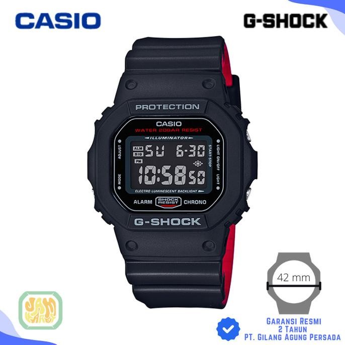 JAM TANGAN PRIA CASIO G-SHOCK DW-5600HR-1 ORIGINAL - GSHOCK DW5600HR Terlaris