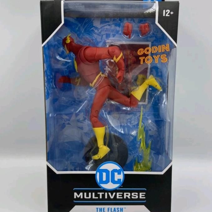 Mcfarlane The Flash Superman animated DC Multiverse
