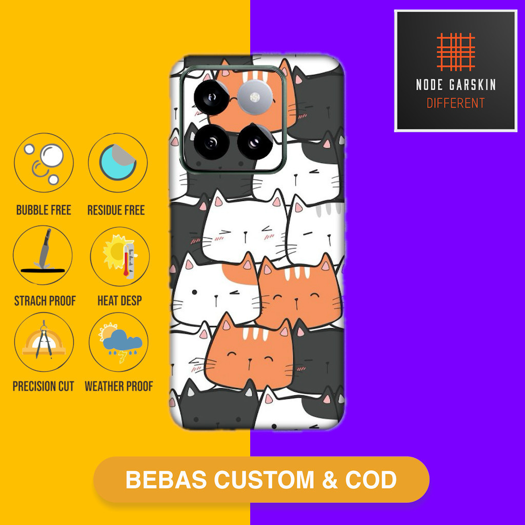 

*PromoTerjangkau* Xiaomi 14 Garskin Wrap Stiker Premium / X Casing Case COD