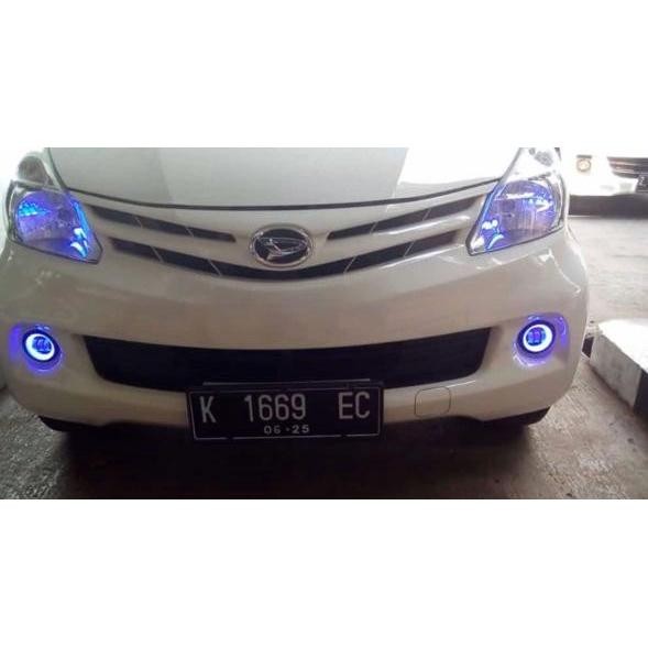 Promosi  9.9 Lampu Tembak Foglamp Led Mini Daymaker 30 Watt K30 3 Mata Lampu Led Mobil Variasi Fogla