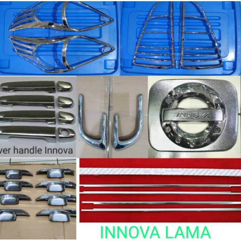 Paket Aksesoris Chrome Grand Innova 2014-2015