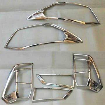 Aksesoris Calya / Sigra Garnish Lampu Satu Set Depan Dan Belakang Calya Dan Sigra Chrome