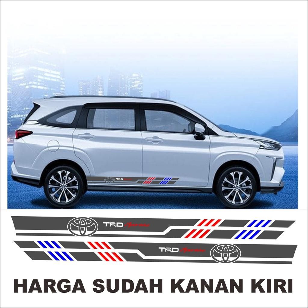 Stiker Body Samping Mobil Avanza Veloz 2022 Skotlet Mobil Avanza Veloz 2022 Stiker Trd Sportivo
