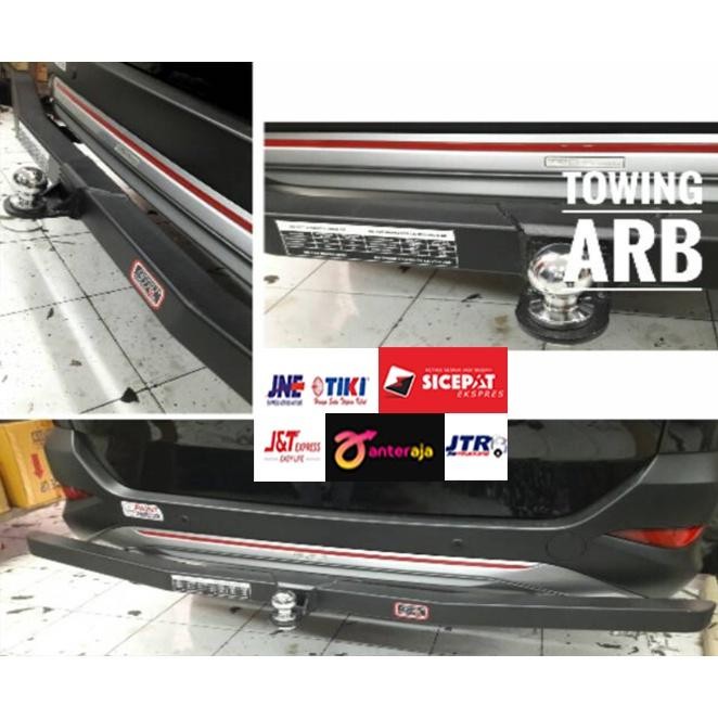 Po Towing Arb / Towing Bar Sunrise Bumper Belakang Calya Innova Xpander Mobilio Rush Avanza Fortuner