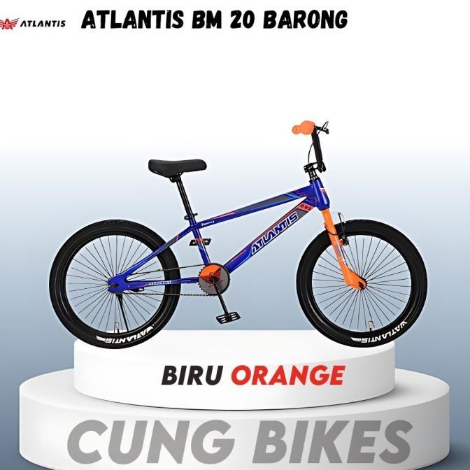 Sepeda Anak BMX 20 Inch ATLANTIS BARONG Rem Torpedo stang rotor
