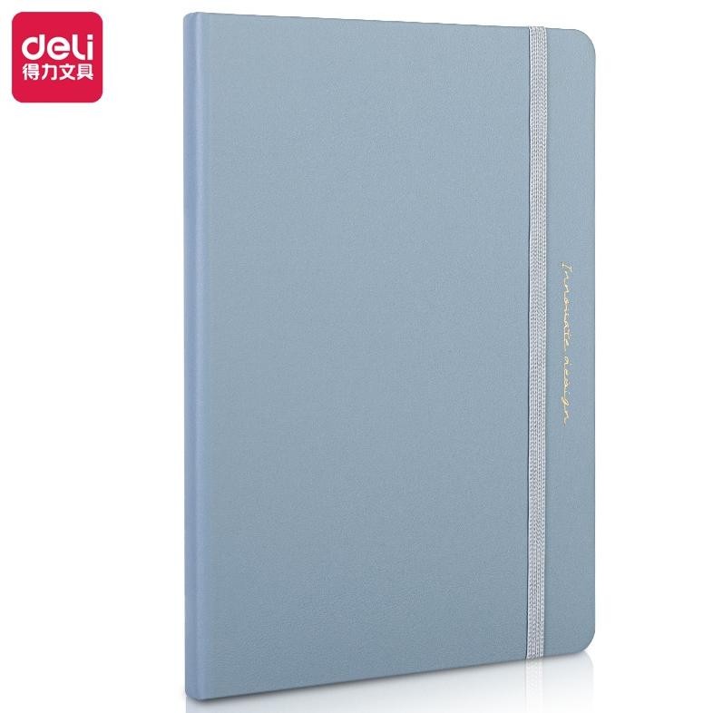 

TERLARIS Deli Leather Cover Notebook / Buku Catatan Cover Kulit A5 96 Lembar Warna Pastel 22295 gf-5