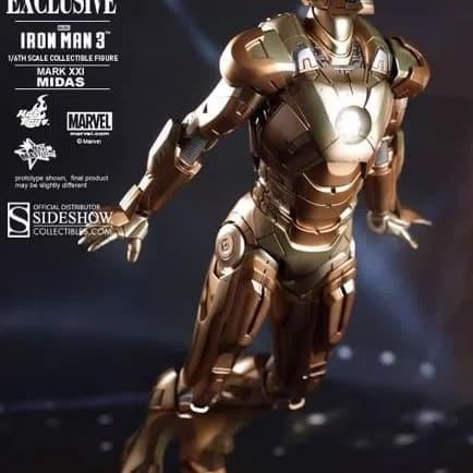 1/6 Hot toys Iron man mark 21 XXI Midas Exclusive 2013 ironman
