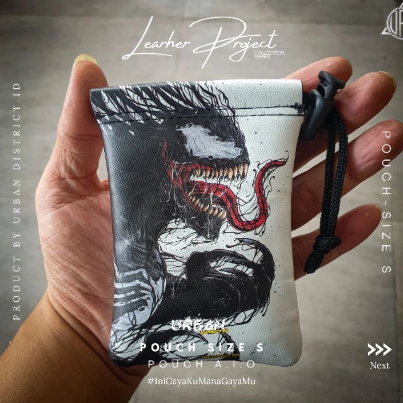 

*PromoTerjangkau* Urbstyle Leather Pouch Size S By Urban District Id Garskin Wrap Stiker Premium / X Casing Case COD