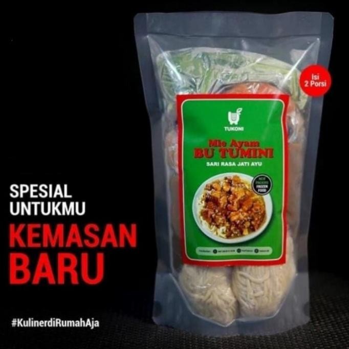

Mie Ayam Bu Tumini isi 2 Lengkap Oleh Oleh Khas Jogja