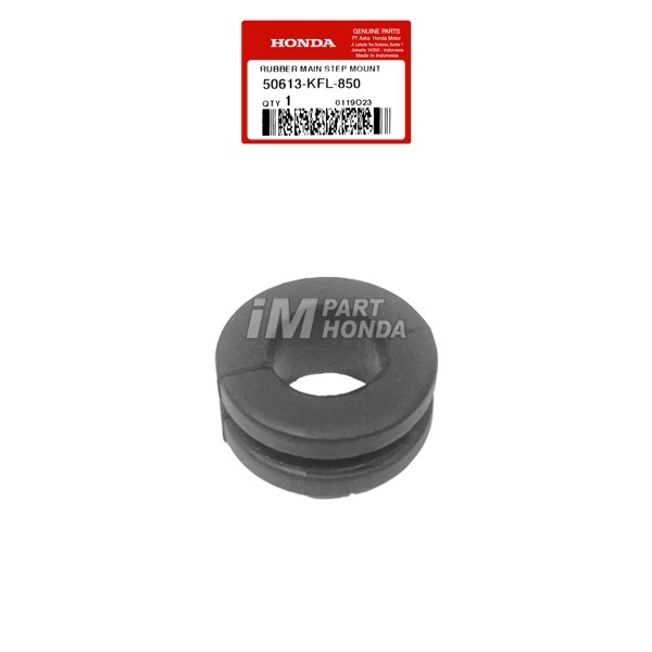 50613-KFL-850 Karet Besi Bar Step Pijakan Kaki Rubber Main Step Mounting Karisma Supra X 125 Lama Ba