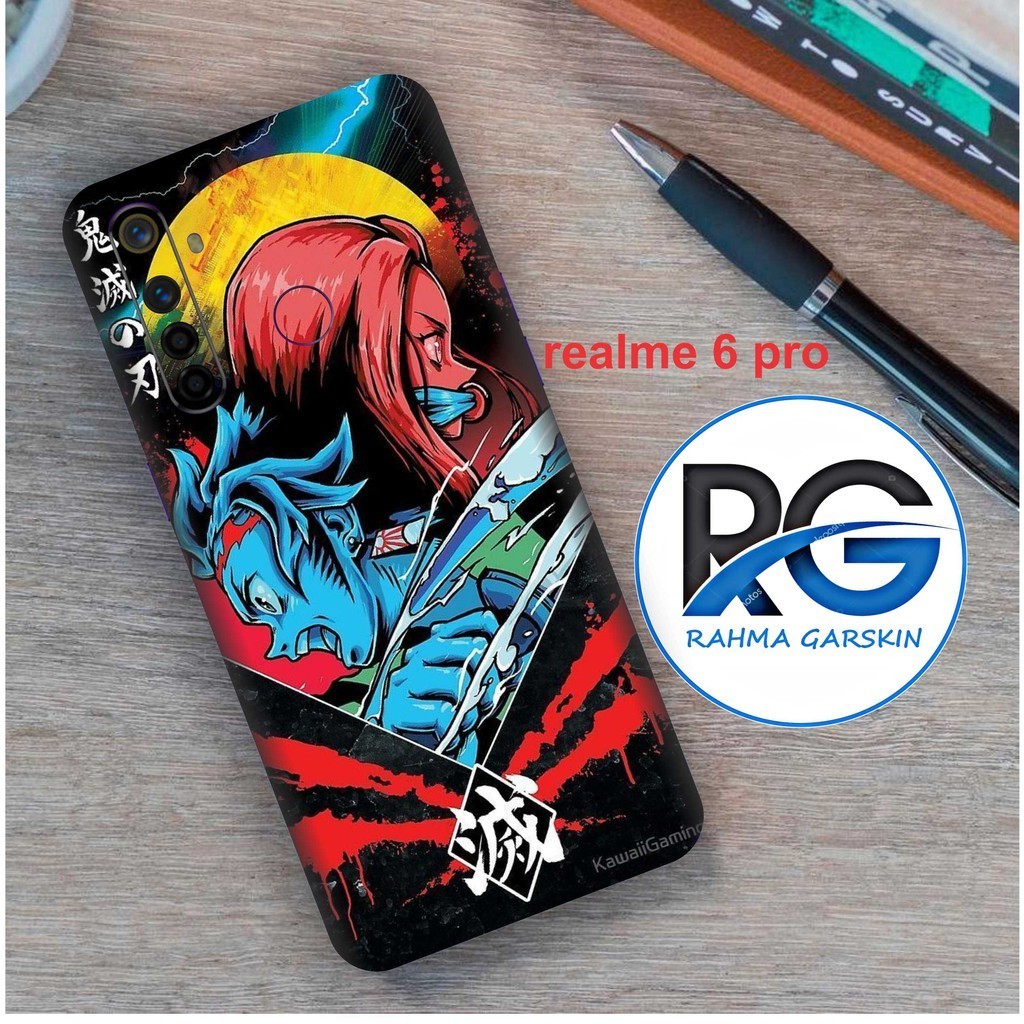 

*PromoTerjangkau* Realme 6 Pro Garskin Wrap Stiker Premium / X Casing Case COD