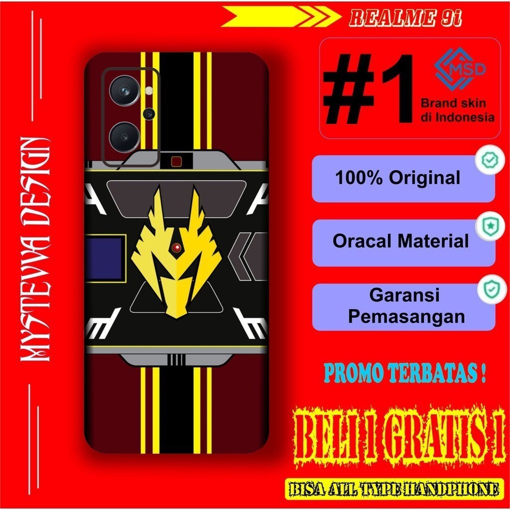 

*PromoTerjangkau* Realme 9i Garskin Wrap Stiker Premium / X Casing Case COD