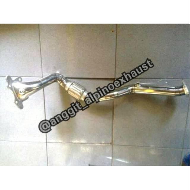 Downpipe Fronpipe Alpino For Honda Brio