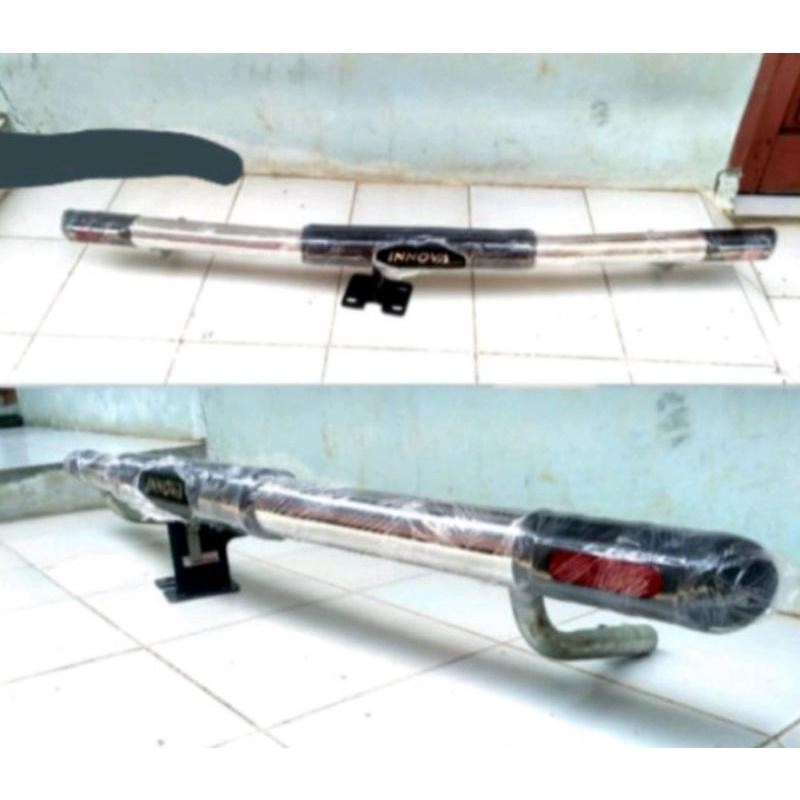 Pengaman Belakang/Rear Bemper Innova 2004-2015 Stainles