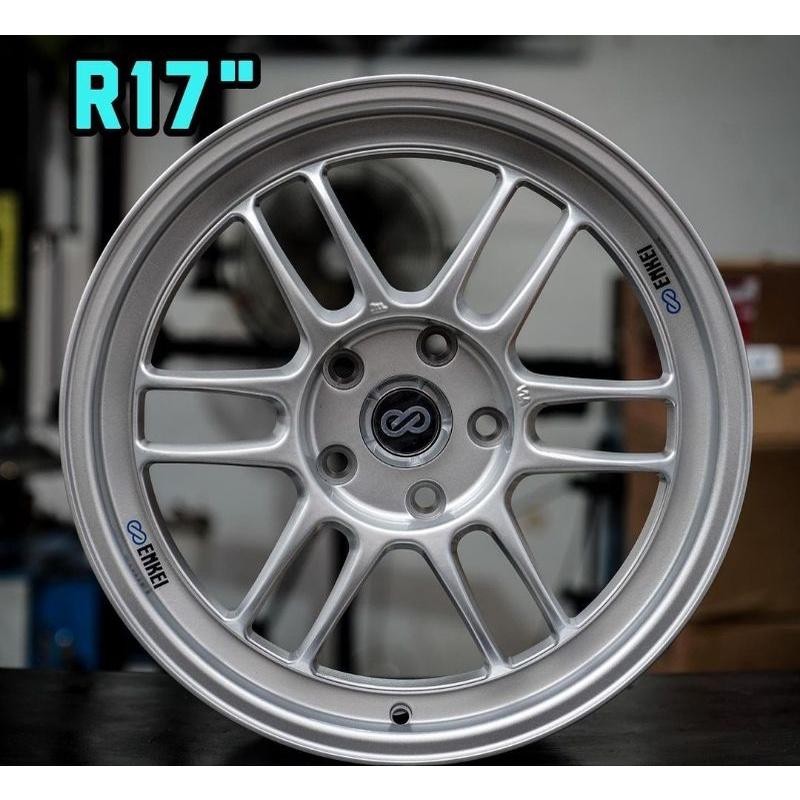 Velg Mobil R17 Enkei Rpf1 Pcd 5X114,3 Velg Ring 17 Terios Rush Xpander Kijang Innova Camry Alphard H