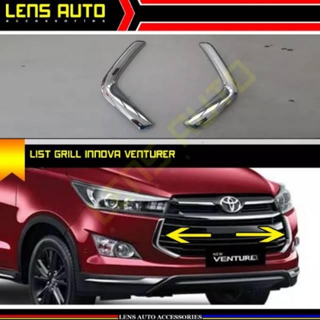 List Grill Innova Venturer List Bumper Depan Innova Venturer