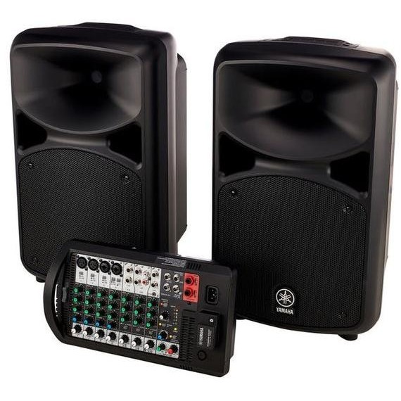 Promo Yamaha Stagepas 600Bt Speaker Portable,Bmj