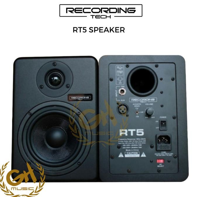 Sale Speaker Monitor Flat Recording Tech Rt5