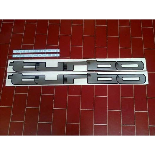 Stiker turbo Starlet Kotak