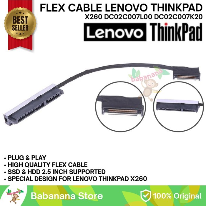 LENOVO THINKPAD X260 FLEKSIBEL HDD SSD KABEL SATA FLEX CABLE LAPTOP