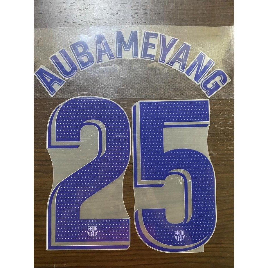 Nameset barcelona away 2021-22 for original jersey SA