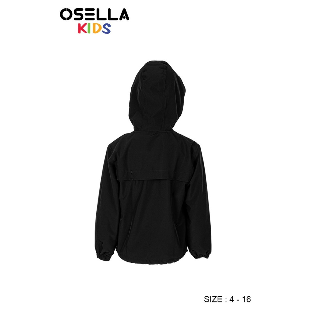CHL [NEW] OSELLA KIDS WATERPROOF HOODED JACKET 22614001 JAKET ANAK LAKI-LAKI SGA