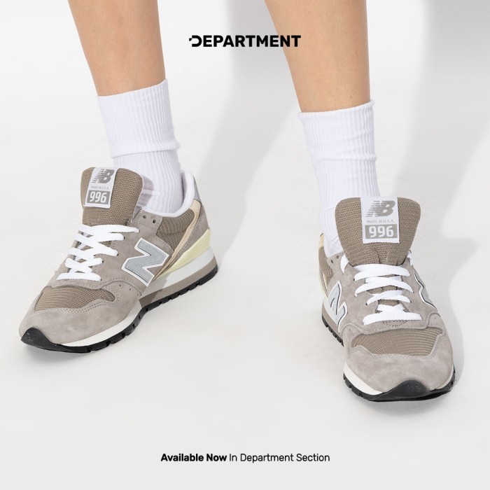 Sepatu Sneakers Unisex NEW BALANCE 996 'MADE IN USA' U996GR ORIGINAL