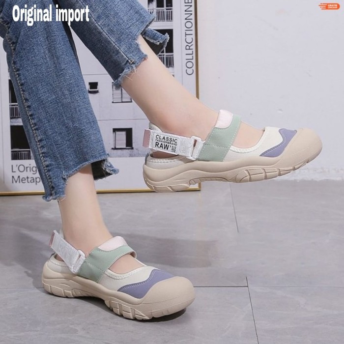 GUDANG TAS- Sandal sepatu sandal tali wanita import terbaru kekinian