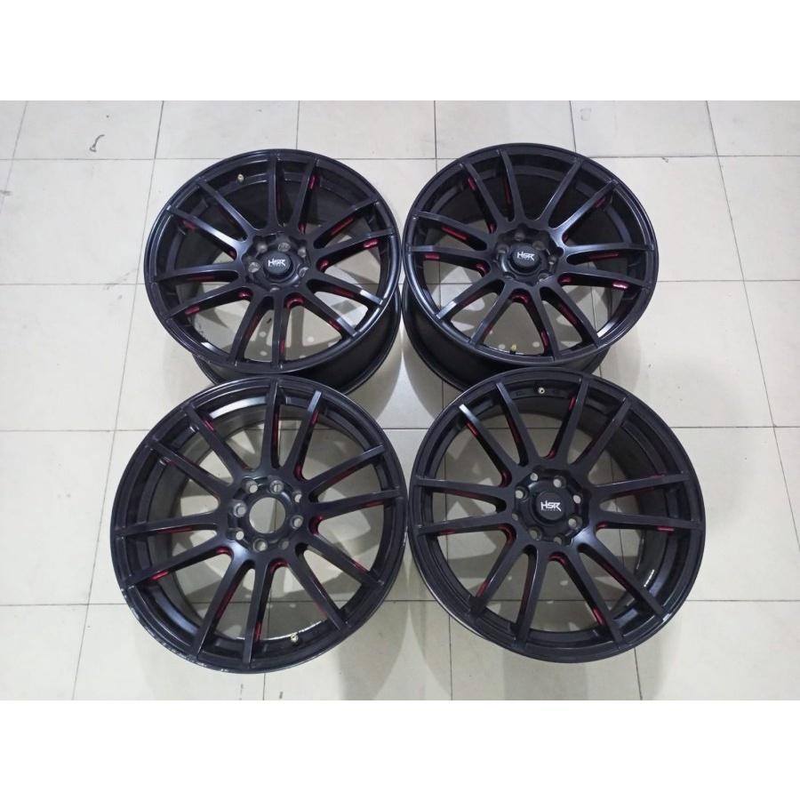 Velg Mobil Bekas Hsr Assasin Ring 17 Lubang Baut 4 Brio Jazz Yaris Avanza Xenia Mobilio Livina