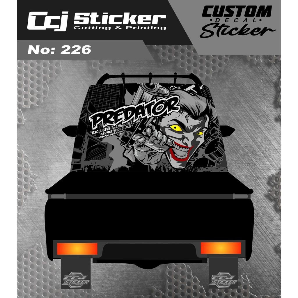 Decal Stiker Belakang Kabin L300