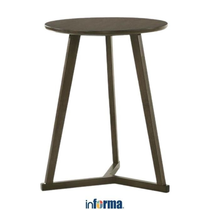 Informa Biva Meja Tamu - Hitam Coffee Table Meja Ruang Tamu Serbaguna Meja Sofa Furniture Rumah Aest