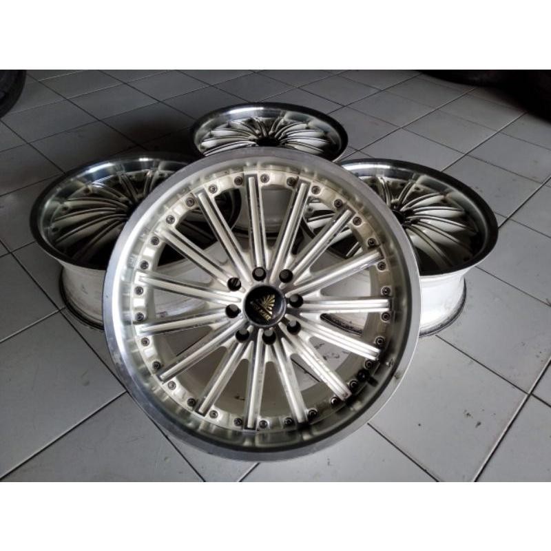 Velg Mobil Bekas Auto Speed Ring 17 Pcd 4X100 4X114 Lebar 7,5 Et 42 Untuk Avanza Xenia Jazz Mobilio