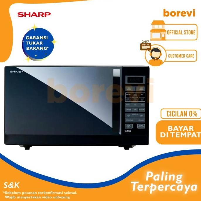 MICROWAVE SHARP R728 - OVEN / GRILL SHARP R 728 W IN / K IN / S IN