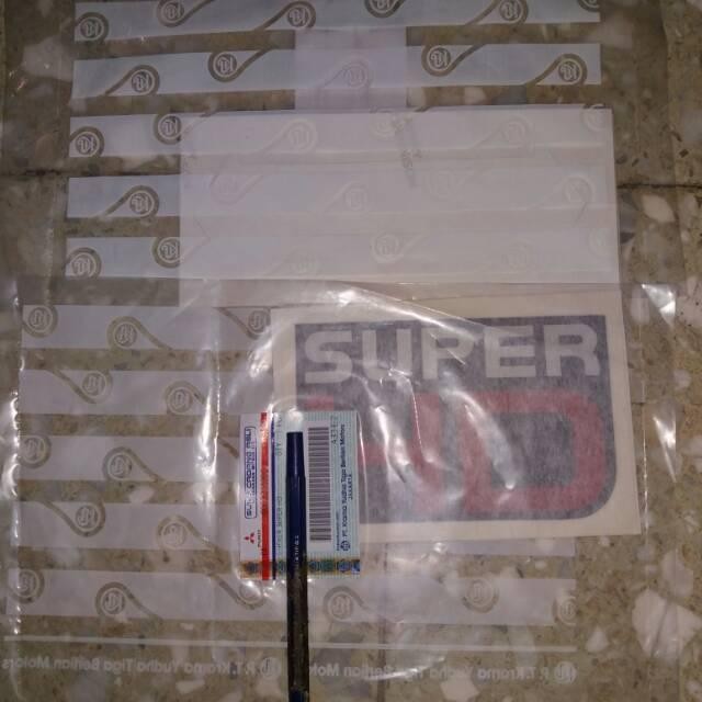Stiker Super Hd Buat Canter Original Ktb