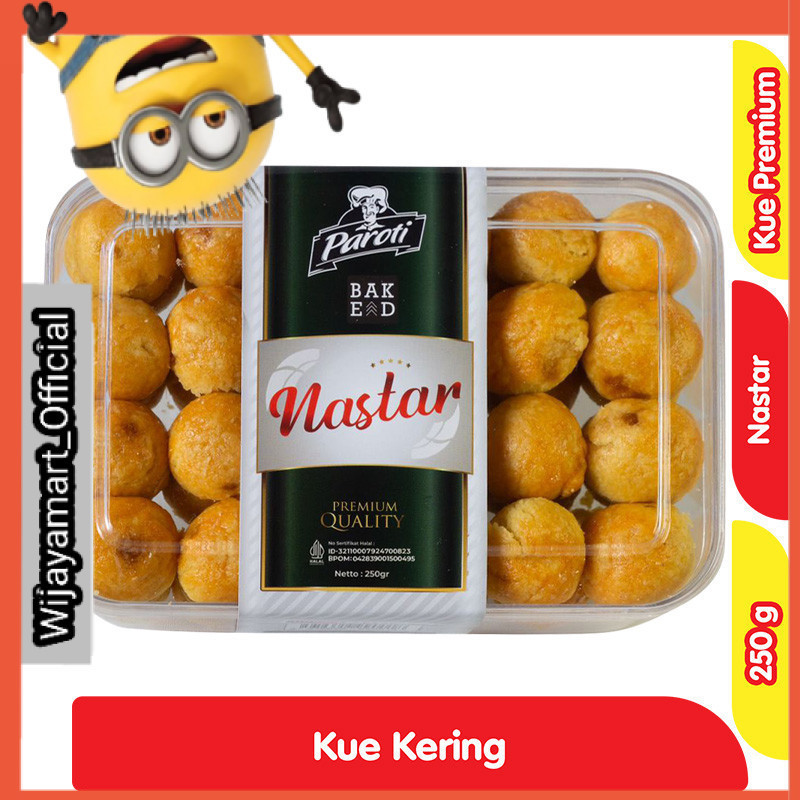 

Paroti Kue Kering Nastar 250 g