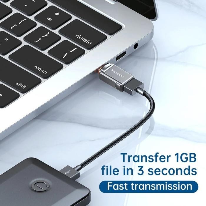 

SALE TERLARIS MCDODO ADAPTER OTG IPHONE TO USB 3.0 DATA TRANSMISSION OT-8600 CA-2690 STORAGE READYY