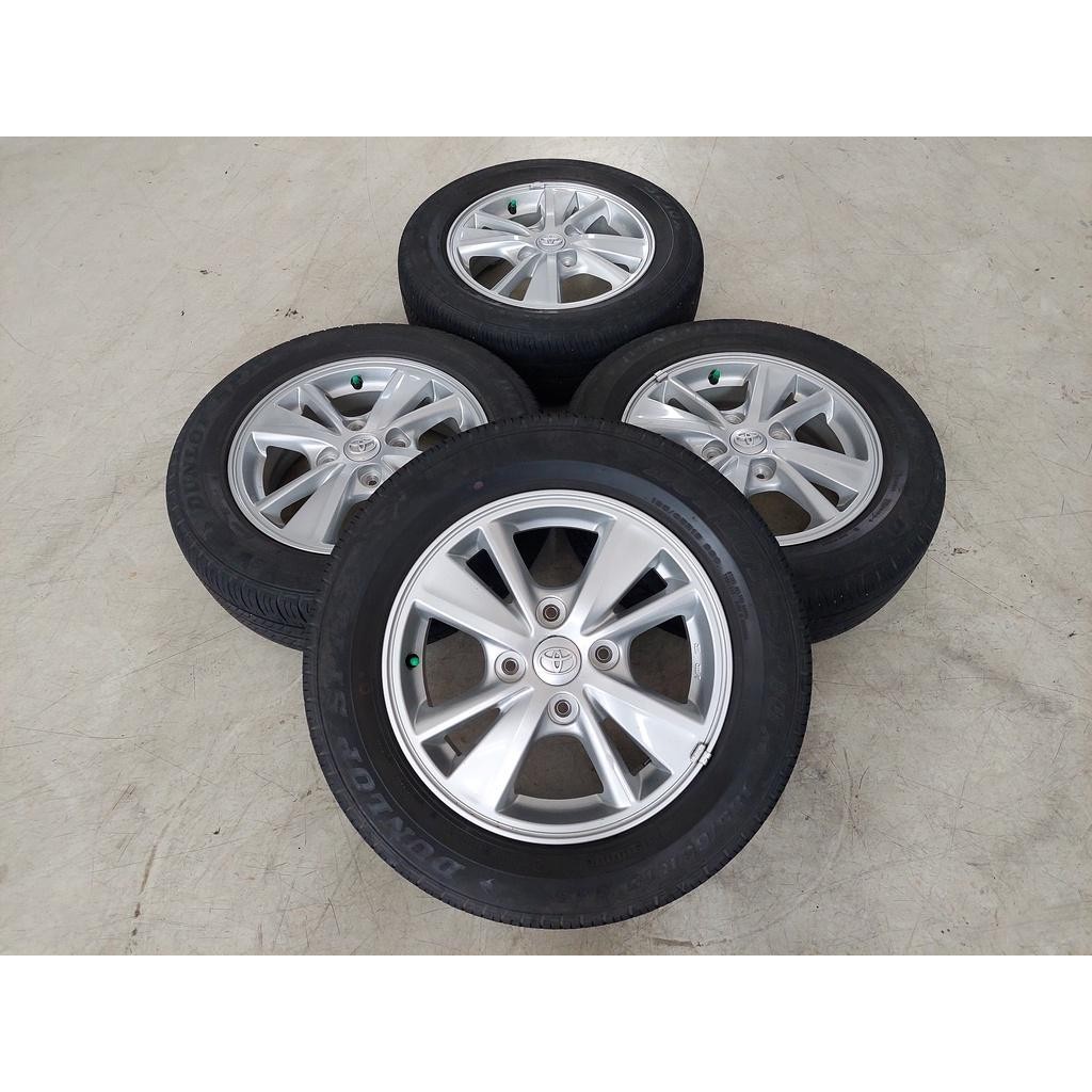 Original Velg Mobil Toyota Avanza Veloz Ring 15 Ban Dunlop Sp10 185 65 R15