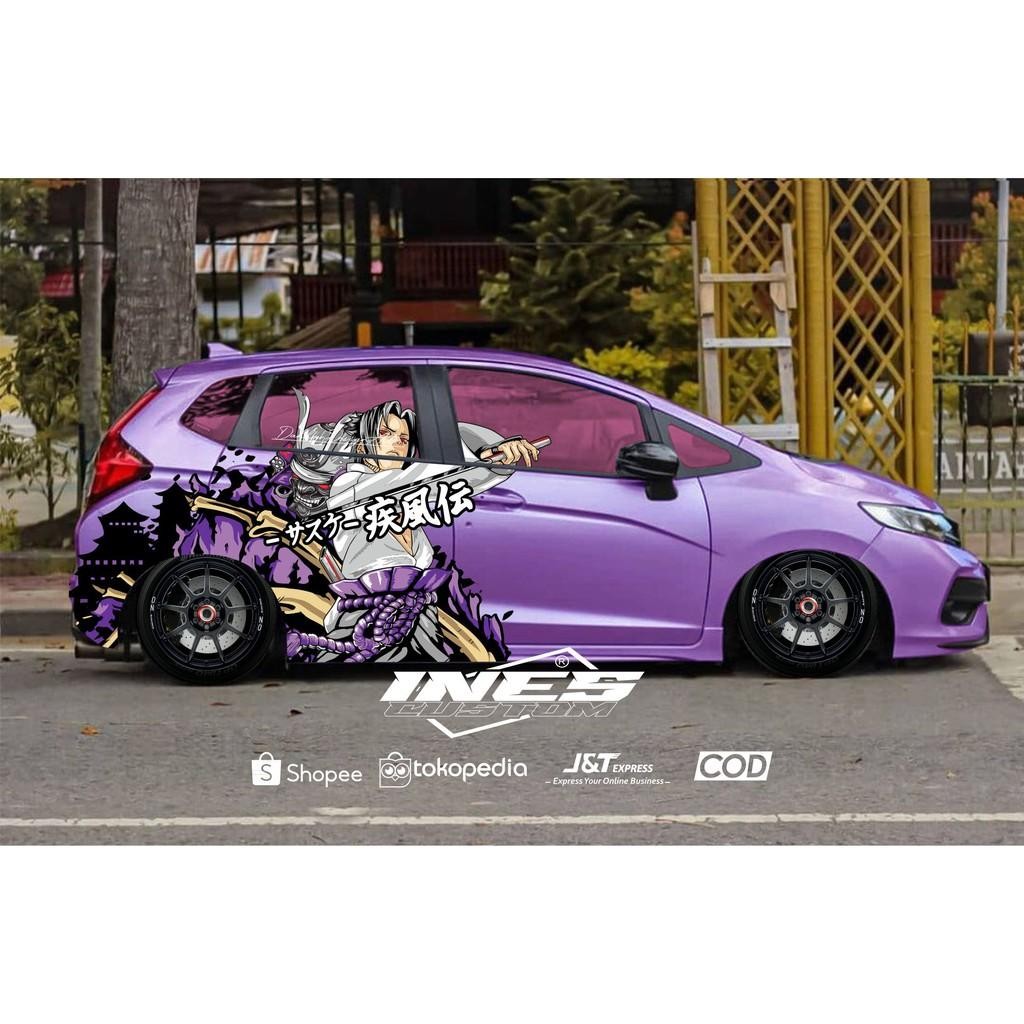Stiker Decal Mobil Jazz Brio Ayla Sasuke
