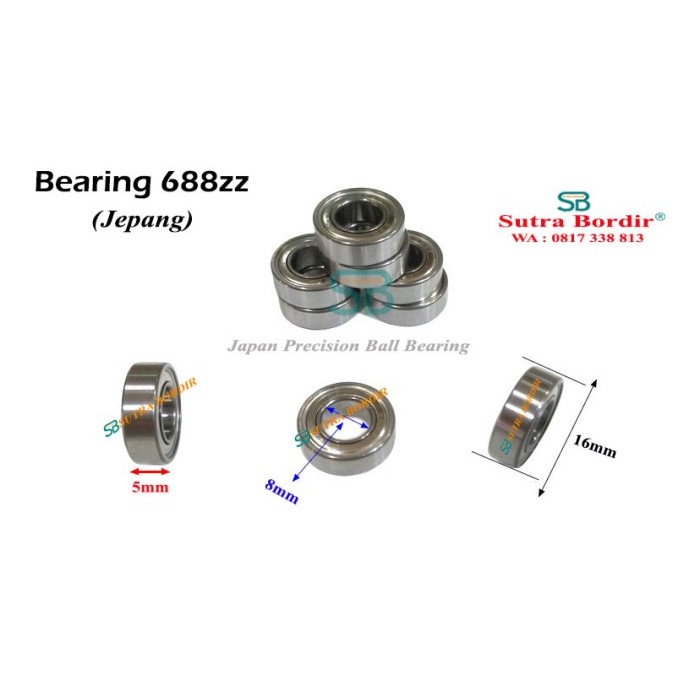 BEARING 688ZZ JEPANG KOYO BEARING 688Z JAPAN KOYO BEARING 688